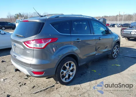 2013 Ford Escape Titanium z USA, uszkodzony, nr VIN 1FMCU9J92DUC99598